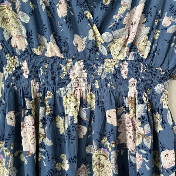 Meetrendi New Floral V-Neck Maxi Dress - Picture 4 of 7